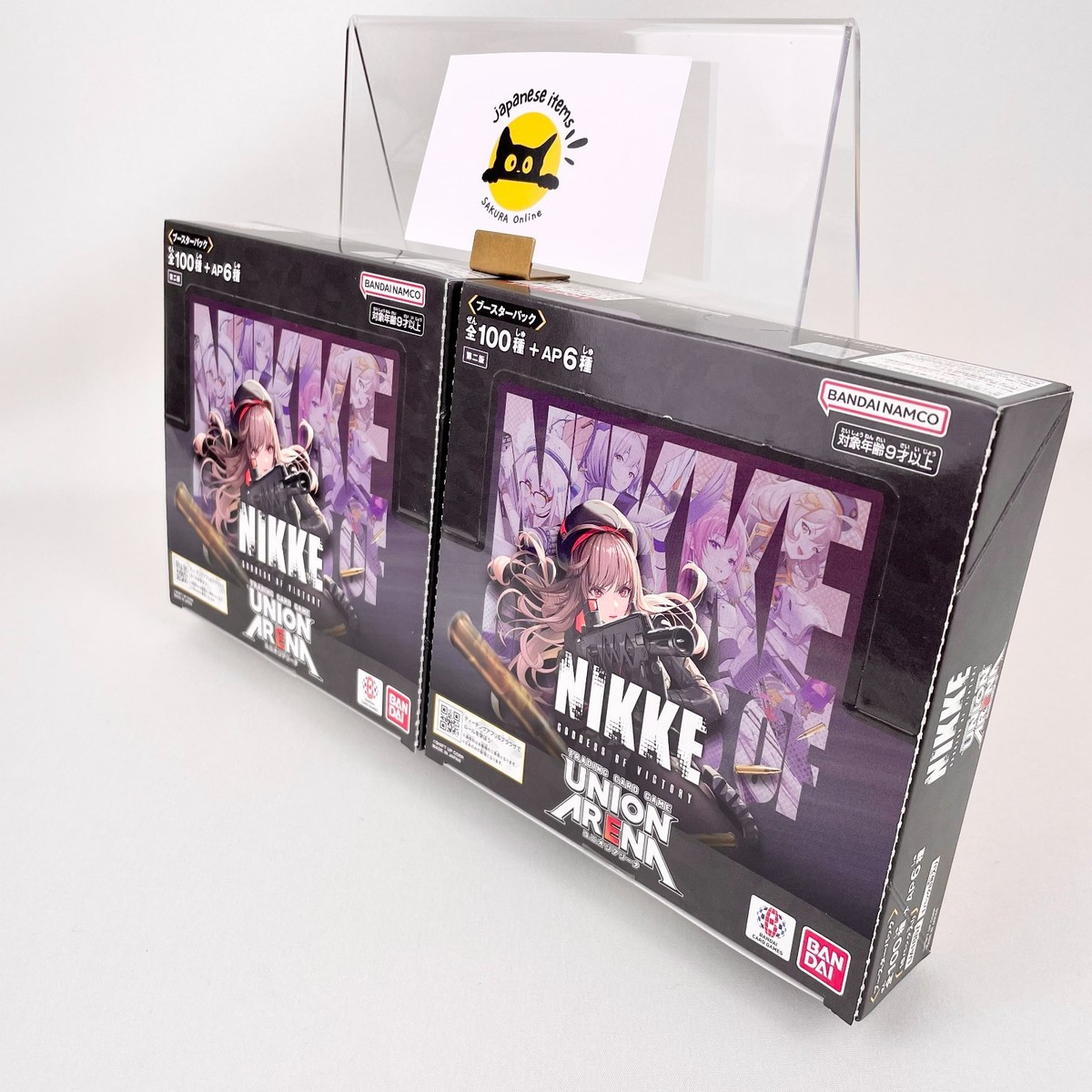 UNION ARENA NIKKE UA18BT Booster Box 2nd Edition 2 Box Set Sealed
