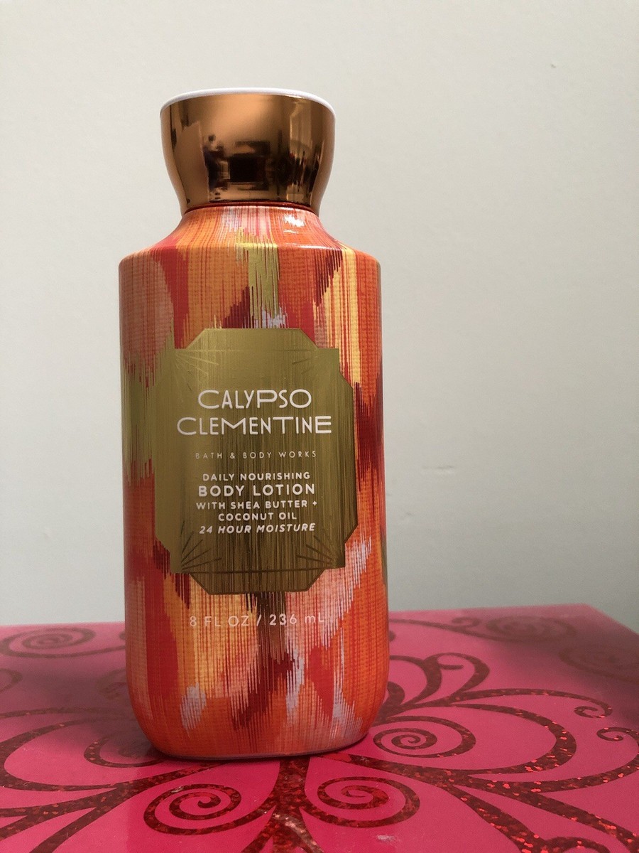 Bath Body Works CALYPSO CLEMENTINE Body Lotion oz RARE Shea