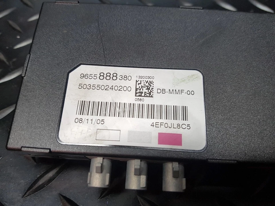 Peugeot 407 2006 Aerial Antenna Amplifier 9655888380     DD17 - image 2 of 3