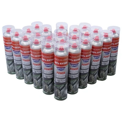 Presto Power Bremsenreiniger 24 x 600 ml Spray Bremsen Spraydose Acetonfrei