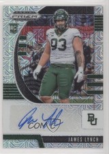 2020 Panini Prizm Draft Picks Rookies Mojo 17/49 James Lynch #265 Auto 5lp