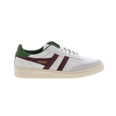 Gola Contact Leather CMB261 Mens White Synthetic Lifestyle Sneakers Shoes 7