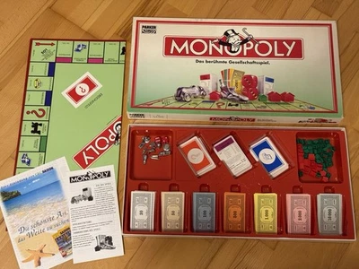 PARKER Monopoly DM-Version von 1992 mit Zinnfiguren - Bild 1 von 4