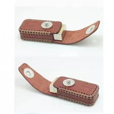 Leather Lighter Case Cover Holder Sleeve Pouches Belt Loop for Dunhill Rollagas