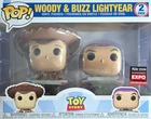 Funko Pop! Disney Toy Story Woody & Buzz Remote Control Vinyl Figure 2 Pack