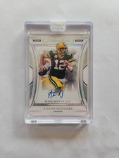 2022 Panini Flawless Aaron Rodgers MVP Achievements Auto/20 Packers