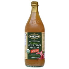 100 Raw-unfiltered Organic Apple Cider Vinegar with The Mother 34 Oz Pack of ...