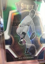 2023 Panini Select - Premier Level Hal Newhouser #152 Teal White Pink Prizm /49