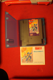 Mega Man 4 Nes Game With Manual and case