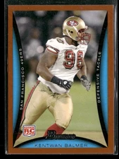 2008 Bowman #229 Kentwan Balmer Orange #/250