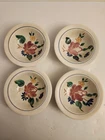 4 Red Wing Pottery HAND PAINTED "Orleans " Pattern  Sauce Dishes