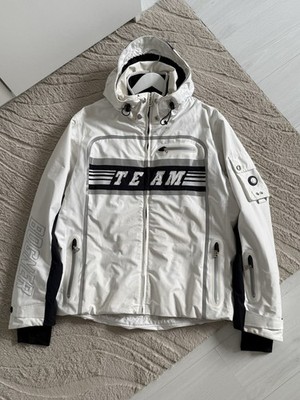 Bogner Team Men s Ski Hooded Padded Jacket Size EU 52 US 42