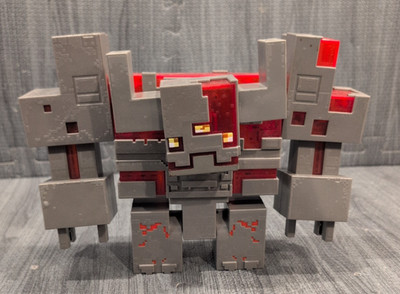 Minecraft Dungeons Redstone Monstrosity Deluxe Action Figure 10'' Mattel