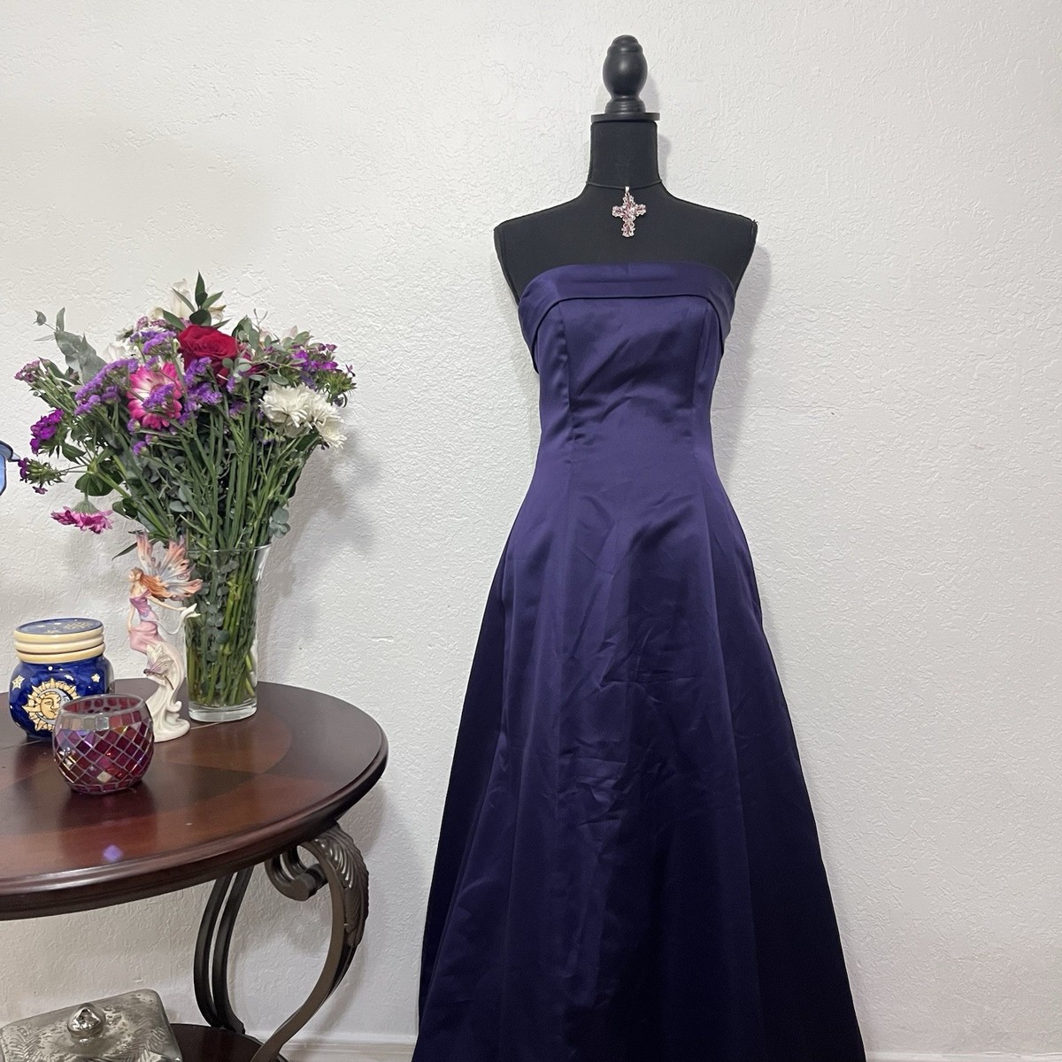 Gorgeous Vintage 90s Y2K Purple Fairy Prom Dress