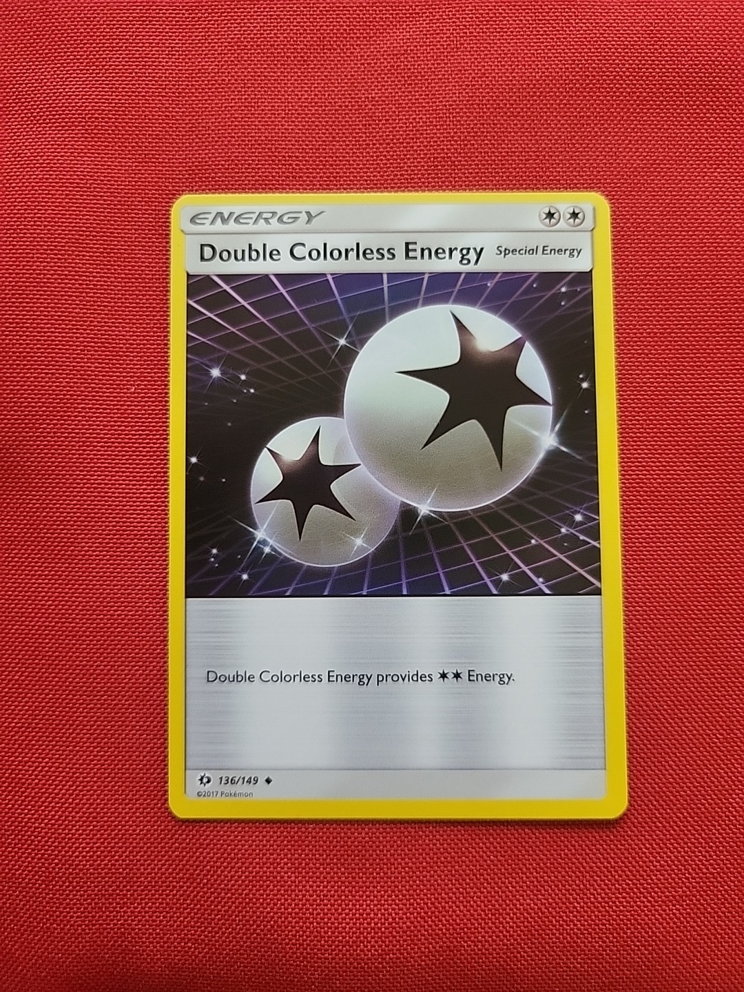 Pokemon: Double Colorless Energy #136/149 Non Holo 2017 - NM - T78