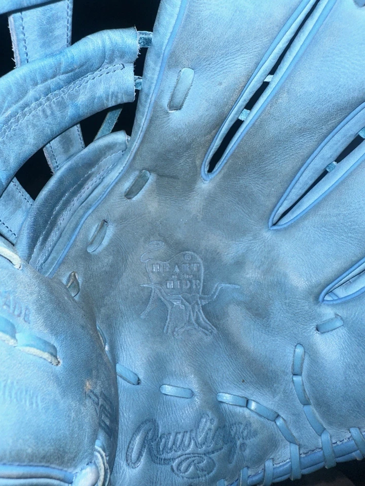 GUANTE DE BÉISBOL RAWLINGS HEART OF THE HIDE NUEVO CON ETIQUETAS, 12,75" OUTFIELD/MITT.NUEVO. Foto 4 de 4