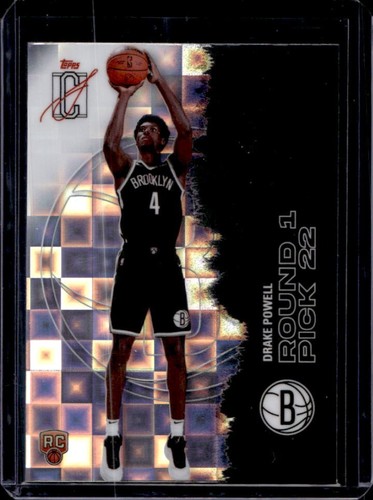 2025-26 Topps Signature Class Drake Powell Chrome Rookie Pandora Refractor #118