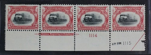CKStamps: US Stamps Collection Scott#295 Strip Mint H OG