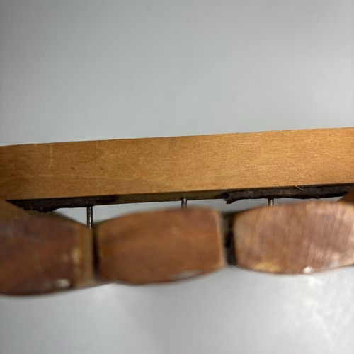 Vintage Wooden Xylophone 15 Tone Wood Musical Instrument Early American Toy - Picture 7 of 10