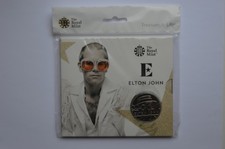 Royal Mint Elton John 2020 BU £5 Five Pound Coin Pack