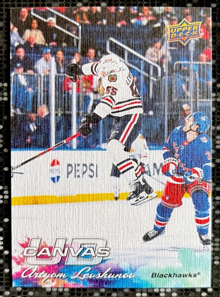 2026-27 Upper Deck Series 1 UD Canvas Artyom Levshunov #C-40 - Blackhawks