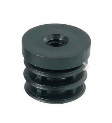 Threaded Plug Round 30mm for Round Tube with M8 Internal Thread Thickness 1,2mm