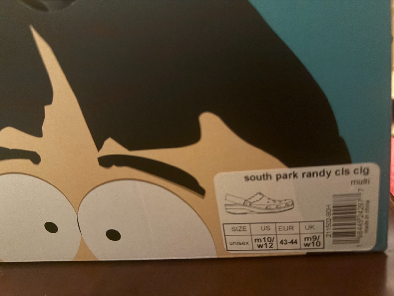 Crocs South Park Clogs Randy SHIPS Immediately Size 10