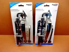 Two (2) National Hardware Gate Latch Sets # N178-616 Thumb Latch Passage Set