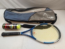 Head Liquidmetal 4 Mid Plus Tennis Racquet, 102sq, 16x19, 4 1/2" Multi Case