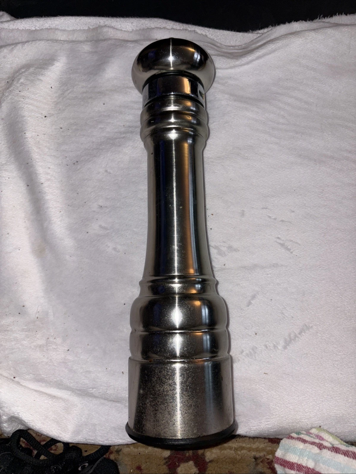 Pre-Owned Genuine William Sonoma (William Bounds) Stainless Steel Peppermill