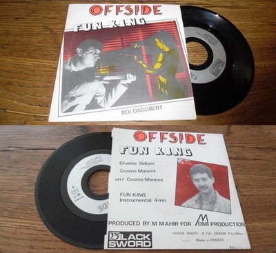 Offside - Fun King (Roi Dagobert) Rare French PS 7' Boogie Funk 83'