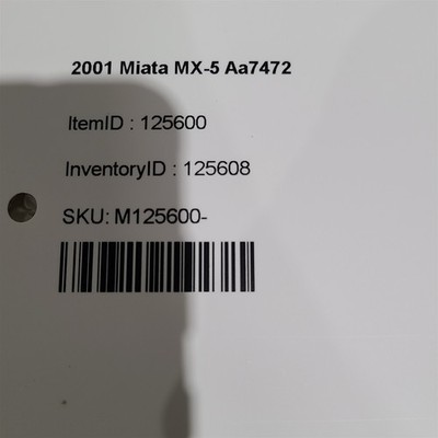 99-05 Mazda Miata Mx-5 Interior Door Trim Panel Set Lh Rh 44K
