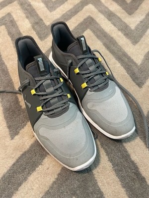 PUMA Men's Ignite Fasten8 Spikeless Golf Shoes, High Rise Silver/Quiet Shade