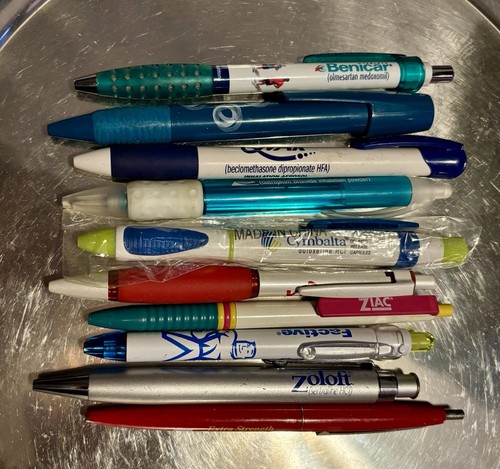 Lot Of 10 Drug Rep RX Advertising Pens | eBay