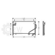 Condensateur Mazda 323