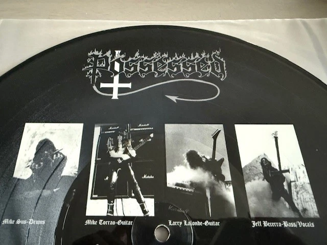 POSSESSED - SEVEN CHURCHES LIM. NUM. PICTURE DISC 1996 SLAYER,DEATH,AUTOPSY - Image 3 of 4
