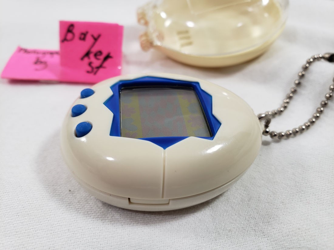 Tamagotchi Generation 1 ENGLISH Plastic Hard Case Blue White tama