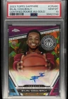 Bilal Coulibaly 2023-24 Topps Chrome Certified Rookie Auto RC /50 PSA 10