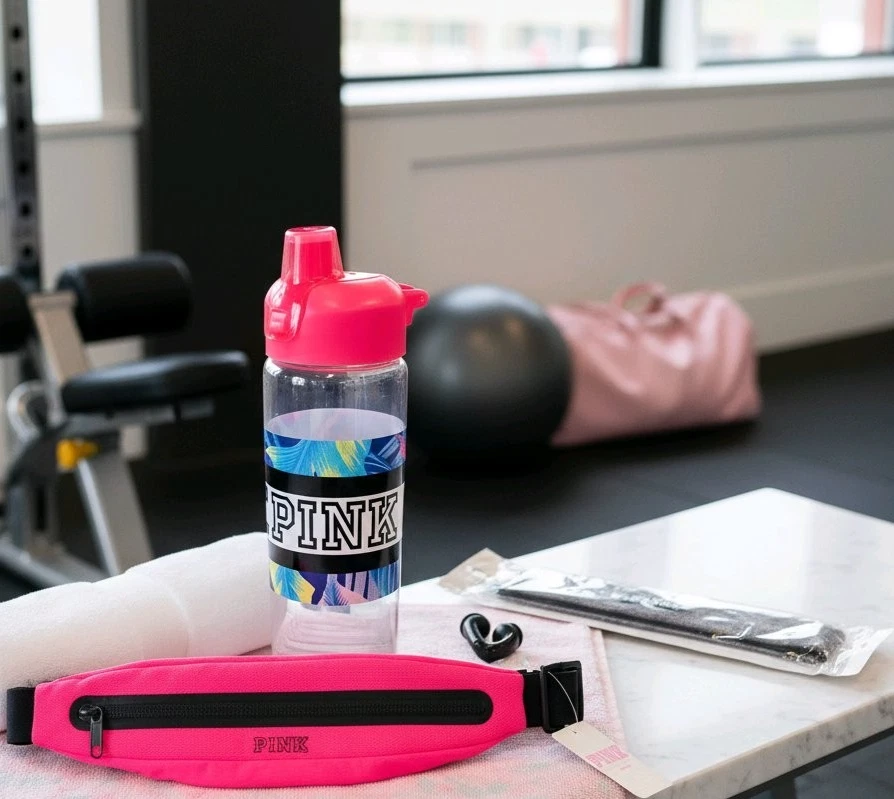 Gourde Sport Victoria's Secret - Bouteille Entraînement Gym - Passe Au Lave-vaisselle - Neuve
