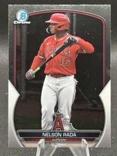 2023 Bowman Chrome BCP-190 Nelson Rada Prospects Los Angeles Angels