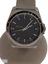 Paul Smith Men's Quartz Analog Titanium Watch 40mm Silver