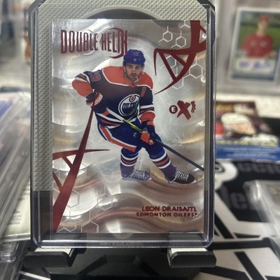 2023-24 Skybox Ex2000 Double Helix Leon Draisaitl #DH-22 Silver Foil Insert