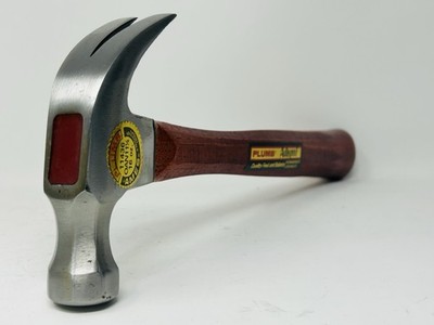 Vintage - NOS (Ames) Plumb Autograf 16 oz Permabond Claw Hammer  