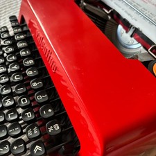 Olivetti Valentine Typewriter - 1960s Vintage, Italy thumbnail