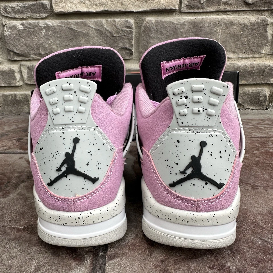 Air Jordan 4 Retro "Orchid" Pink AQ9129-501 Women's Size 7.5 - Image 4 of 4