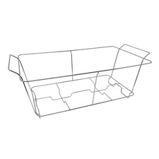 Party Essentials Deluxe Full Size Heavy Duty Chafing Rack, Wire Buffet Rack Stan