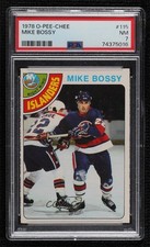 1978-79 O-Pee-Chee Mike Bossy #115 PSA 7 HOF 0a4