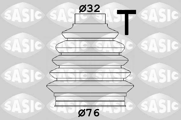 Fits SASIC 1906143 DRIVE SHAFT KIT WHEEL SIDE