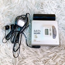 JUNK Sony Walkman Portable MD Player MZ-E30 w/accessories Used From JAPAN