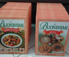 LIBRI🔵I BUONISSIMI DE AGOSTINI LIBRI CUCINA RICETTE - COMPLETA DA 60 volumi 🔵
